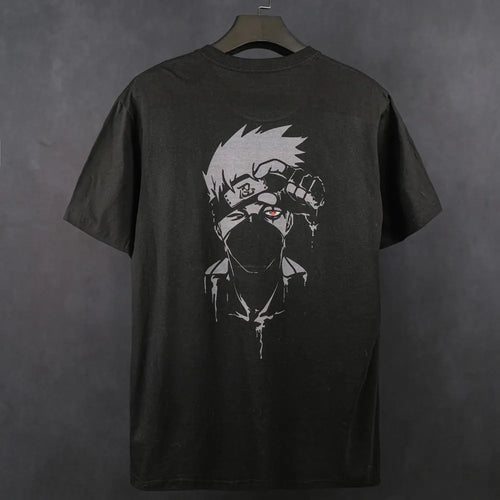80s 90s Naruto Kakashi Oversized streetwear singlet muscle cotton outfits men short summer men's graphic tees Fits vacation outfits Anime tank tops men gifts SpringStatements