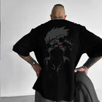 80s 90s Naruto Kakashi Oversized streetwear singlet muscle cotton outfits men short summer men's graphic tees Fits vacation outfits Anime tank tops men gifts SpringStatements